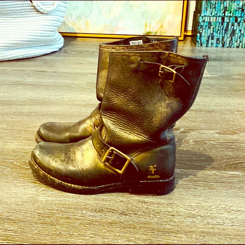 Frye X Coach Boots